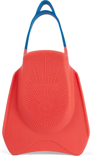 Vista 4 de Speedo 808766F960S Biofuse Fitness Fin Fluro Tangerine/Pool Azul/Blue Flame S