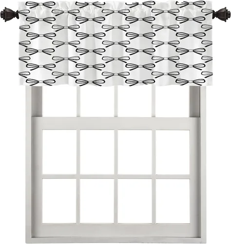 Vista 10 de Cortinas opacas de poliéster multicapa marrón con diseño de bosque natural, 2 unidades, 26 x 24 pulgadas
