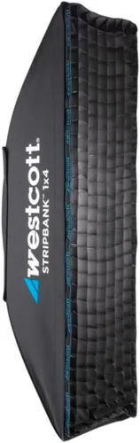 Vista 2 de Westcott Rejilla de caja de huevos de 40 grados para Stripbank de 1x4 y interruptor de 1x4