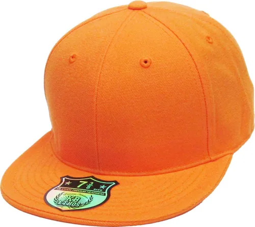 Vista 7 de KBETHOS® Gorra ajustada original de ala plana de 6 paneles 01. Negro