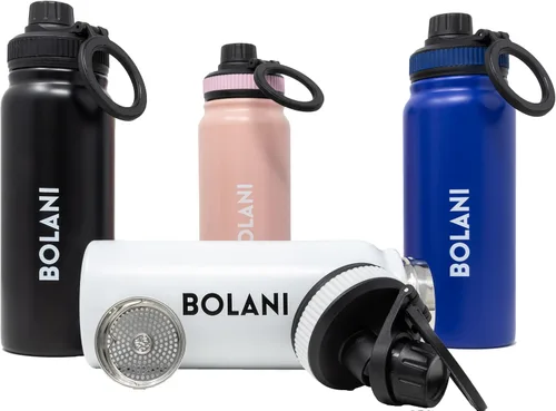 Vista 9 de MagSafe - Botella de agua de acero inoxidable aislada de 24 onzas compatible con iPhone + adaptador de montaje para teléfono iPhone – Botella