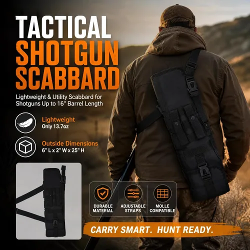 Vista 3 de Funda Táctica para Escopeta Scabbard Holster de Cañón Corto