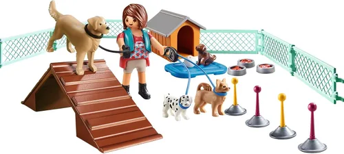 Vista 3 de Playmobil Set de regalo de entrenador de perros