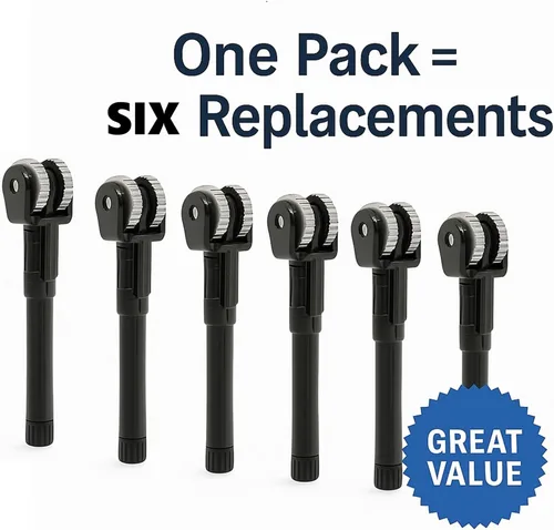 Vista 6 de IN SELECT Sistema de pedernal de repuesto para encendedor Clipper Standard CP11 – Pedernales de encendido recargables con rueda de golpeador