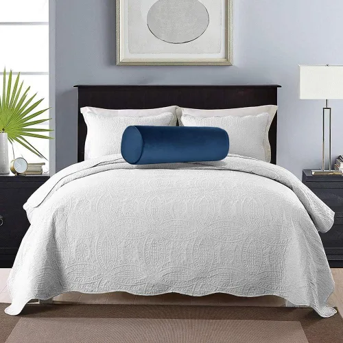 Vista 5 de Tinbolunce Fundas de almohada cilíndricas redondas para el cuello con cremallera, fundas de almohada cilíndricas redondas para dormitorio, sala