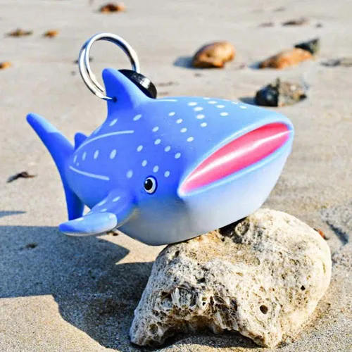 Vista 3 de Pilipane Practical and Adorable Diving Mouthpiece Cover, Cute Cartoon Diving Regulator Mouthpiece Cover, Essential Diving Accessory (鲸鲨)