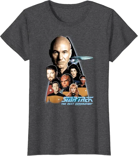Vista 31 de Star Trek The Next Generation T-Shirt Asphalt Grey