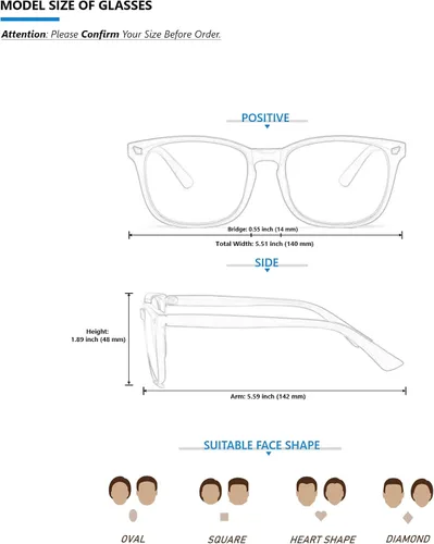 Vista 3 de Nipukt Paquete de 2 lentes de luz azul para mujereshombres marco de anteojos de moda sin receta accesorios de oficina y exteriores