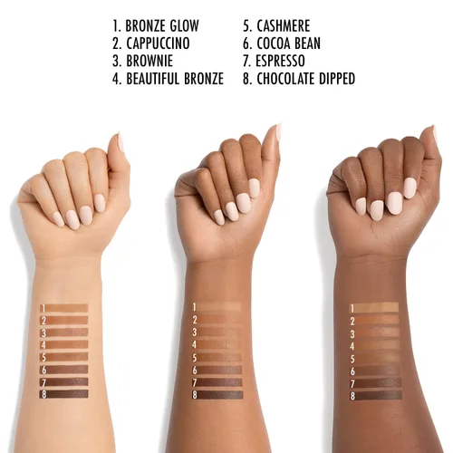 Vista 3 de Base de maquillaje en barra Black Radiance Color Perfect con aplicador de cepillo suave en dúo – Fórmula versátil, construible, mezclable y rica