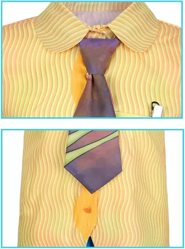 Vista 3 de CICOCI Elemental Ember - Disfraz para niñas, disfraz de Wade Cosplay para niños pequeños con máscara, trajes de Halloween
