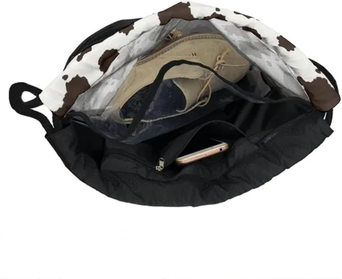 Vista 3 de RIMENCH Cinch de la mochila de la cuerda del bolso del gimnasio de los deportes de la mochila del cordón para la natación, patrón759, Mochilas
