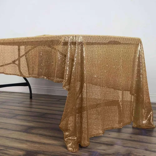 Vista 32 de Efavormart - Mantel redondo de lentejuelas brillantes de 120 pulgadas para banquetes de boda, fiesta, decoración del hogar