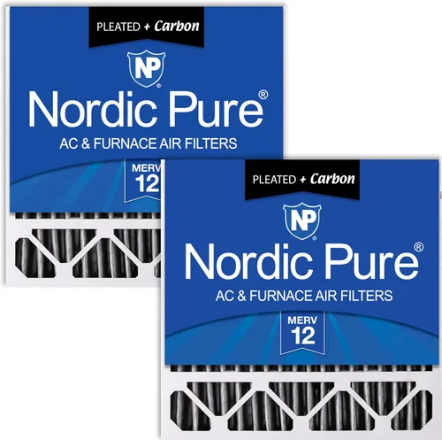 Vista 40 de Nordic Pure 20 x 20 x 5 (19_5/8 x 19_7/8 x 4_3/8) Honeywell/Lennox MERV 8 filtro de aire de repuesto, 1 paquete