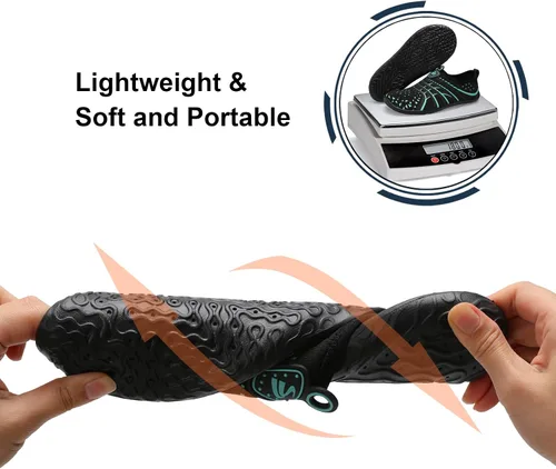 Vista 6 de Zapatos de agua Spesoul para mujer y hombre, transpirables, de secado rápido, suaves, estilo pies descalzos, para senderismo, natación, playa, surf