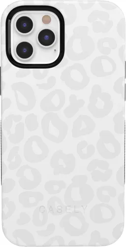 Vista 11 de Casely Funda para iPhone 12/12 Pro Funda de ondas metálicas negras y doradas con cobertura de 360 grados para tu teléfono, recortes precisos