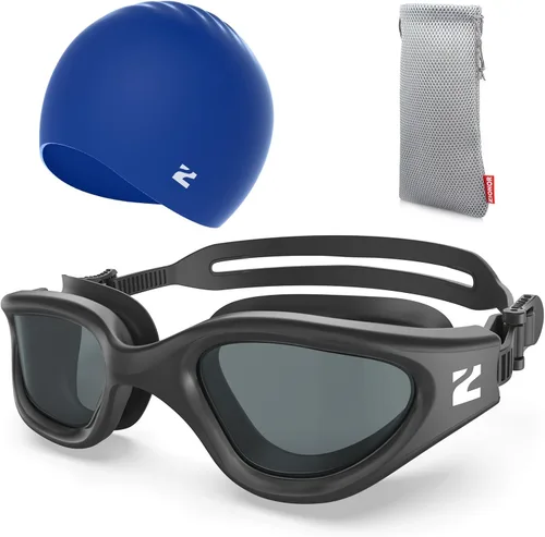 Vista 31 de ZIONOR Gafas de natación para adultos, G1 Air con protección UV antivaho y a prueba de fugas, ajuste cómodo para adultos, hombres y mujeres, incluye