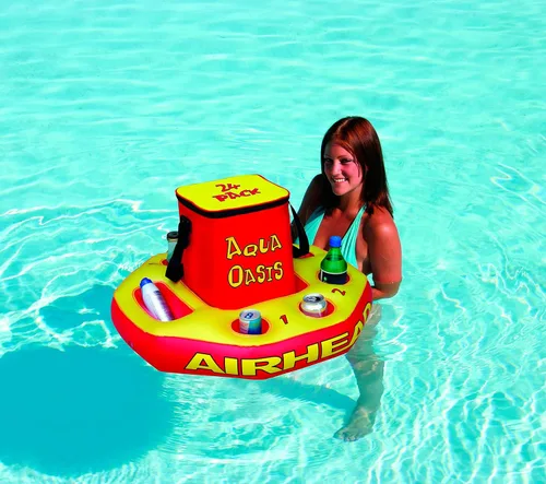 Vista 4 de Airhead Aqua Oasis - Enfriador de bebidas flotante