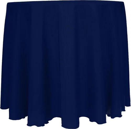 Vista 58 de Mantel reversible de satén Shantung de Ultimate Textile Majestic 96" redondo, Satin, Paquete de 2