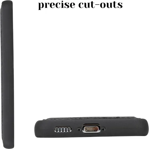 Vista 6 de BLACKBROOK Funda de piel de alta calidad a presión compatible con Samsung Galaxy S24, elegante funda de cuero de grano completo con la máxima