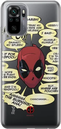 Vista 17 de ERT GROUP Funda de teléfono móvil para Xiaomi REDMI Note 10/10S original y con licencia oficial de Marvel, Deadpool 003, adaptada óptimamente a