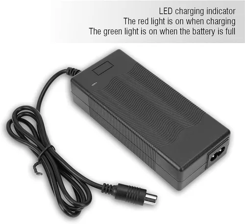 Vista 5 de Cargador adaptador de 42V 2A para Segway Ninebot F20A F25 F30 F40 F40A Scooters con batería de iones de litio de 36 V