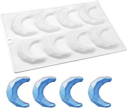 Vista 12 de mostsom Mini molde de silicona de conejo para hornear chocolate, galletas, muffins, magdalenas, brownies, pudín de pastel