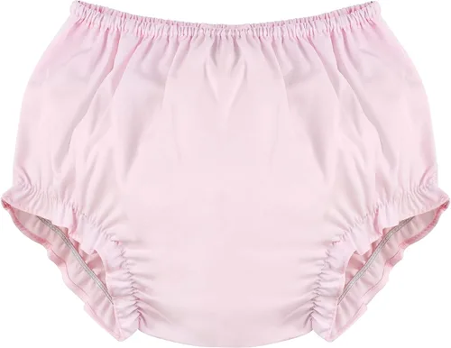Vista 4 de Vestido clásico fruncido a mano para bebé niña - Pink Spring Birds, 9M, Rosado