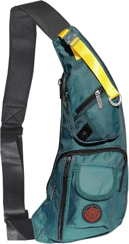 Vista 16 de Mochila de Nylon para el Pecho y Hombro, Bandolera para Bicicleta, Viaje, Gimnasio