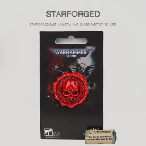 Vista 5 de Starforged Índice Cráneo Conmemorativo Cráneo Retro Cráneo Puridad Sellos Warhammer 40K