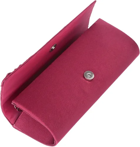Vista 6 de Mujer Damara grandes satén Bowknot Prop boda novia bolsas de embrague noche