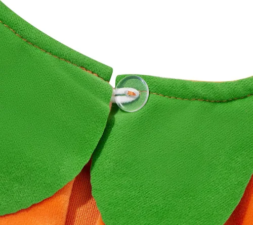 Vista 7 de Disfraz de calabaza para bebés recién nacidos disfraz de Halloween para niños disfraz de calabaza infantil traje de mameluco con capucha