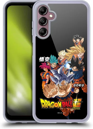 Vista 46 de Head Case Designs Funda de gel con licencia oficial de Dragon Ball Super Group Future Trunks Arc Characters [protección de grado militar] compatible