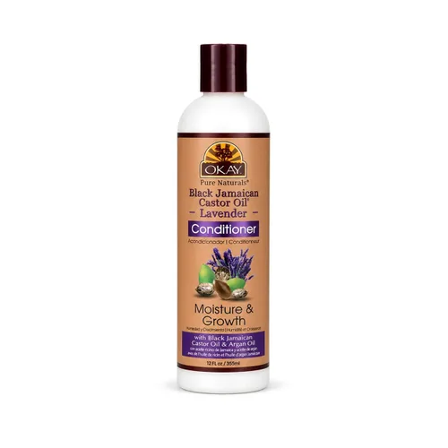Vista 11 de OKAY - Acondicionador sin enjuague con aceite de ricino jamaicano negro - Todo tipo de cabello/texturas - Repara, hidrata, hace crecer un cabello