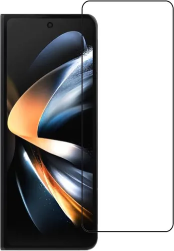Vista 3 de Protector de pantalla para Samsung Galaxy Z Fold4 5G, [2 piezas] de vidrio templado antiarañazos de cobertura completa para teléfono Galaxy Z Fold 4