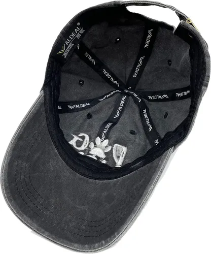 Vista 5 de Waldeal Men's Baseball Cap Girl Dad Embroidery Vintage Distressed Unconstructed Hat