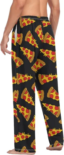 Vista 5 de Ollabaky Pantalones de pijama para hombre, pantalones de pijama con bolsillos, pantalones de descanso para hombre Multi 01