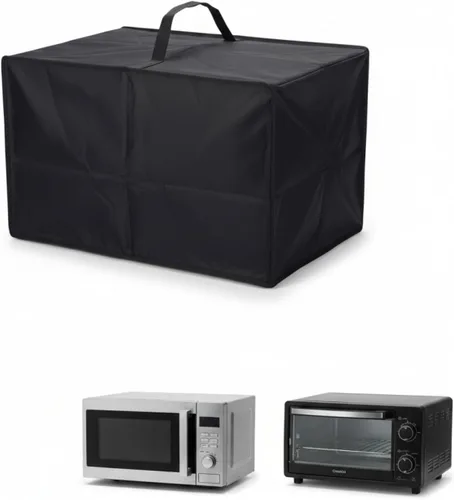 Vista 4 de I-MART Funda para horno tostador, funda para microondas, impermeable, resistente al calor, protector contra el polvo para electrodomésticos