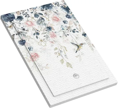 Vista 110 de Decorative Outlet Covers Blue Background White Cat Daisy Floral 2-Gang 1-Gang Wall Plate Single Toggle/Rocker Farmhouse Style Light Switch Covers