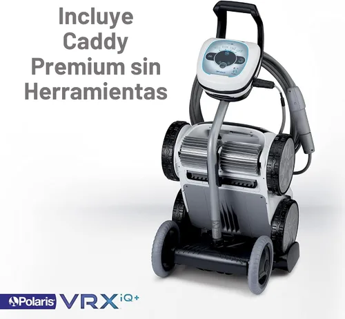 Vista 7 de Polaris VRXIQ+ - Limpiador robótico inteligente para piscinas con control iAquaLink Cable extralargo de 70 pies con giro que reduce los enredos
