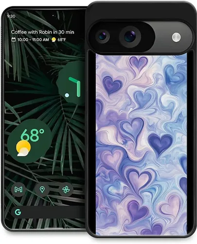 Vista 305 de Compatible con Google Pixel 4A 5G Mobile Case Creative Acrylic Back Panel Silicona Edge Case Slim Protección Especialmente para Google Pixel 4A 5G