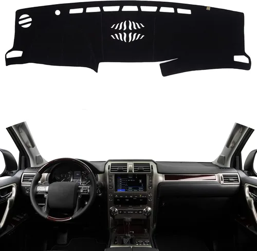 Vista 33 de TUCAREST Funda para salpicadero Compatible con Ch-Evy Silverado 1500/2500 HD/ 3500 HD 2019 2020 2021 2022 2023, GM-C Sierra 1500/2500 HD/ 3500 HD