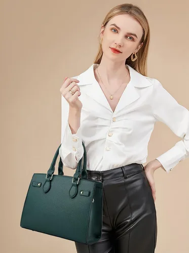 Vista 2 de Carteras y bolsos para mujer, bolso de mano de moda con asa superior