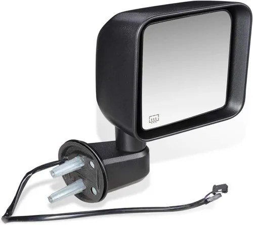 Vista 13 de DNA Motoring OEM-MR-CH1320337 Espejo de ajuste accionado estilo fábrica con vidrio calentado lado izquierdo compatible con 10-16 Patriot