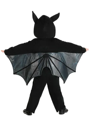 Vista 2 de Disfraz de Murciélago Vampiro para Niños Pequeños Multicolor