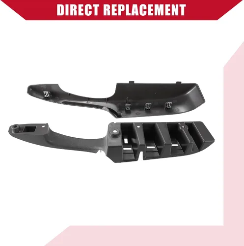 Vista 4 de Manijas de puerta izquierda derecha/interior para Chevy Express 1500 2003-2014 / Durable/plástico / 1 par/gris