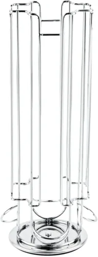 Vista 2 de Restaurantware Soporte para cápsulas de café de 5.51 x 5.51 x 12.99 pulgadas, 24 Dolce Gusto, organizador de cápsulas de café, cajón