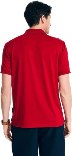 Vista 43 de Nautica playera polo clásica de mangas cortas, color sólido, para hombre