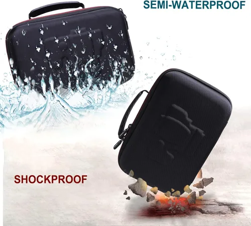 Vista 3 de LTGEM - Funda rígida de EVA para cámara digital Panasonic LUMIX FZ80 4K - Bolsa protectora de viaje para almacenamiento
