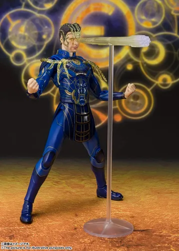 Vista 8 de Bandai Spirits S.H. Figuarts Marvel Eternal Ecaris, Aprox. 5.9 pulgadas (5.906 in), PVC y ABS Figura de acción pintada