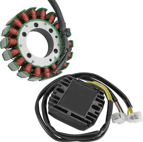 Vista 4 de Caltric Rectificador de estator y regulador compatible con Suzuki Vz800 Vz 800 Marauder 800 1997-2004